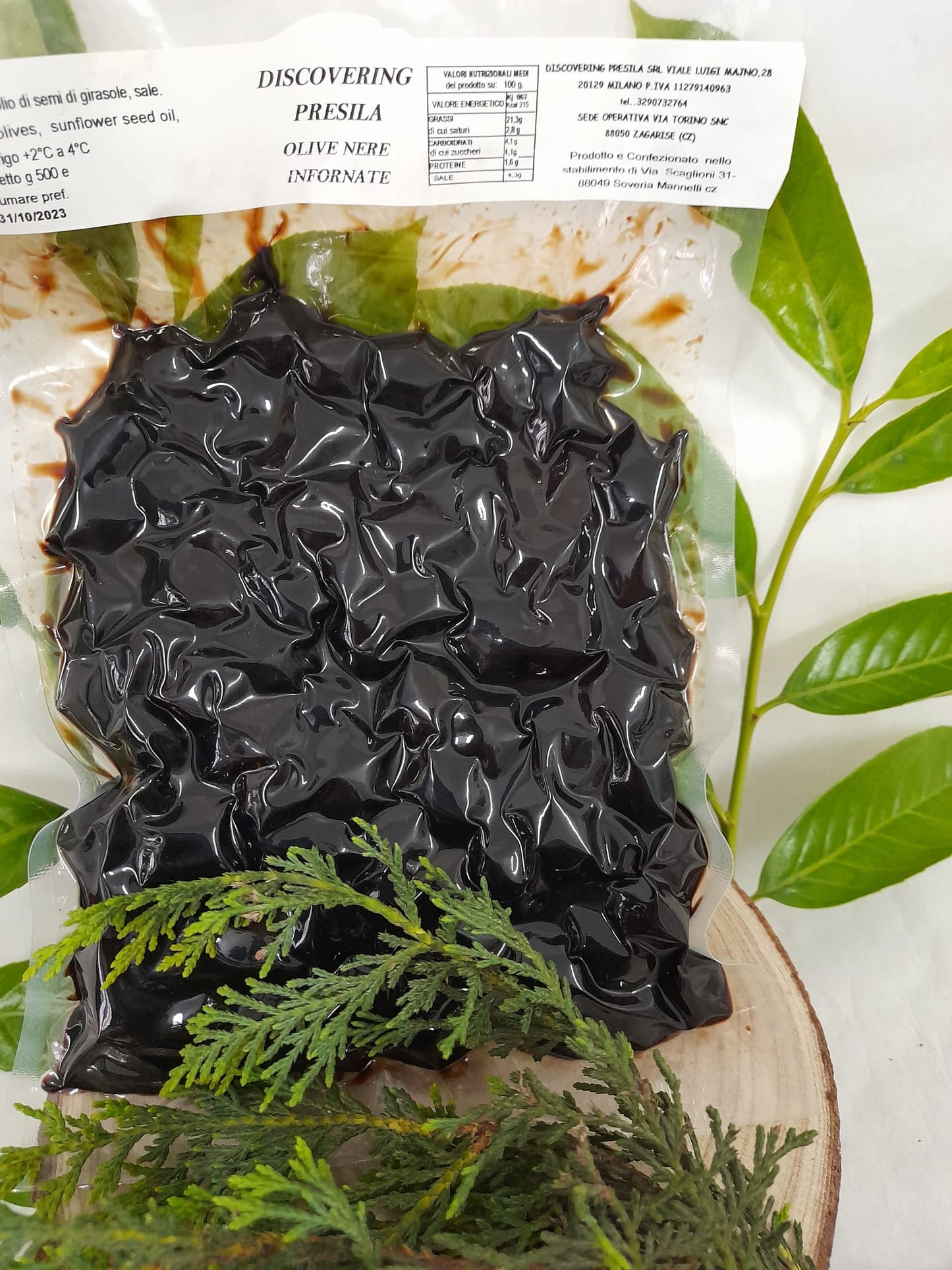Olive Nere infornate da 500g