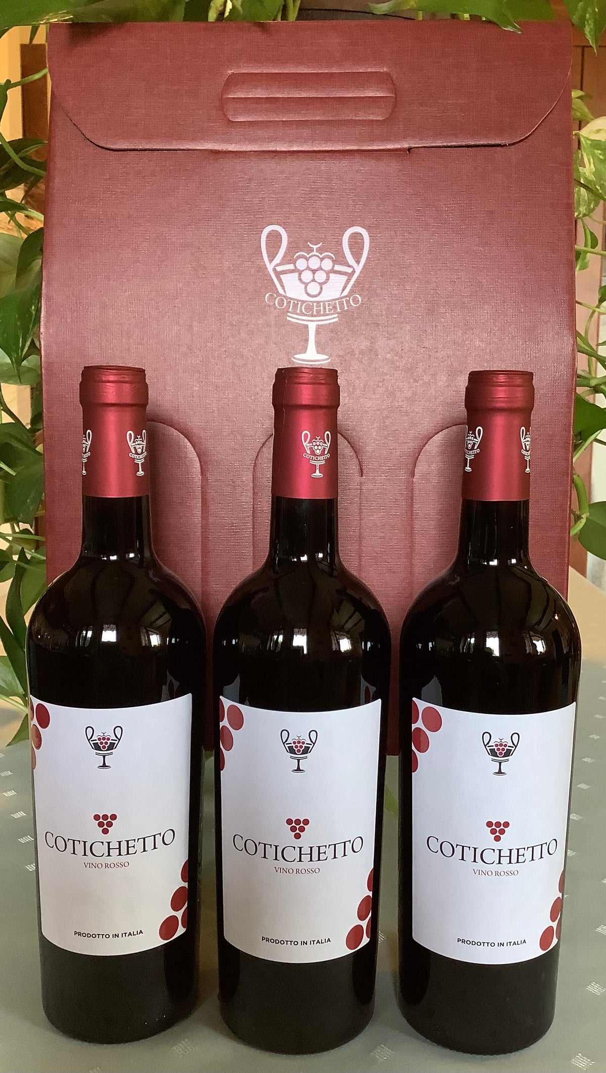 Trittico Vino Rosso Cotichetto